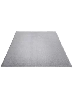 Hochflor-Teppich, Hellgrau -KIBEK Verkäufe Sensation UniTeppich Hellgrau 160x230 fper