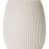 Vase, Weiss -KIBEK Verkäufe Sinya Vase Creme Weiss 13x13x172C9 per