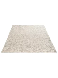 Woll-Teppich, Dünensand -KIBEK Verkäufe Skagen HandwebTeppich Creme Duenensand 170x230 fper