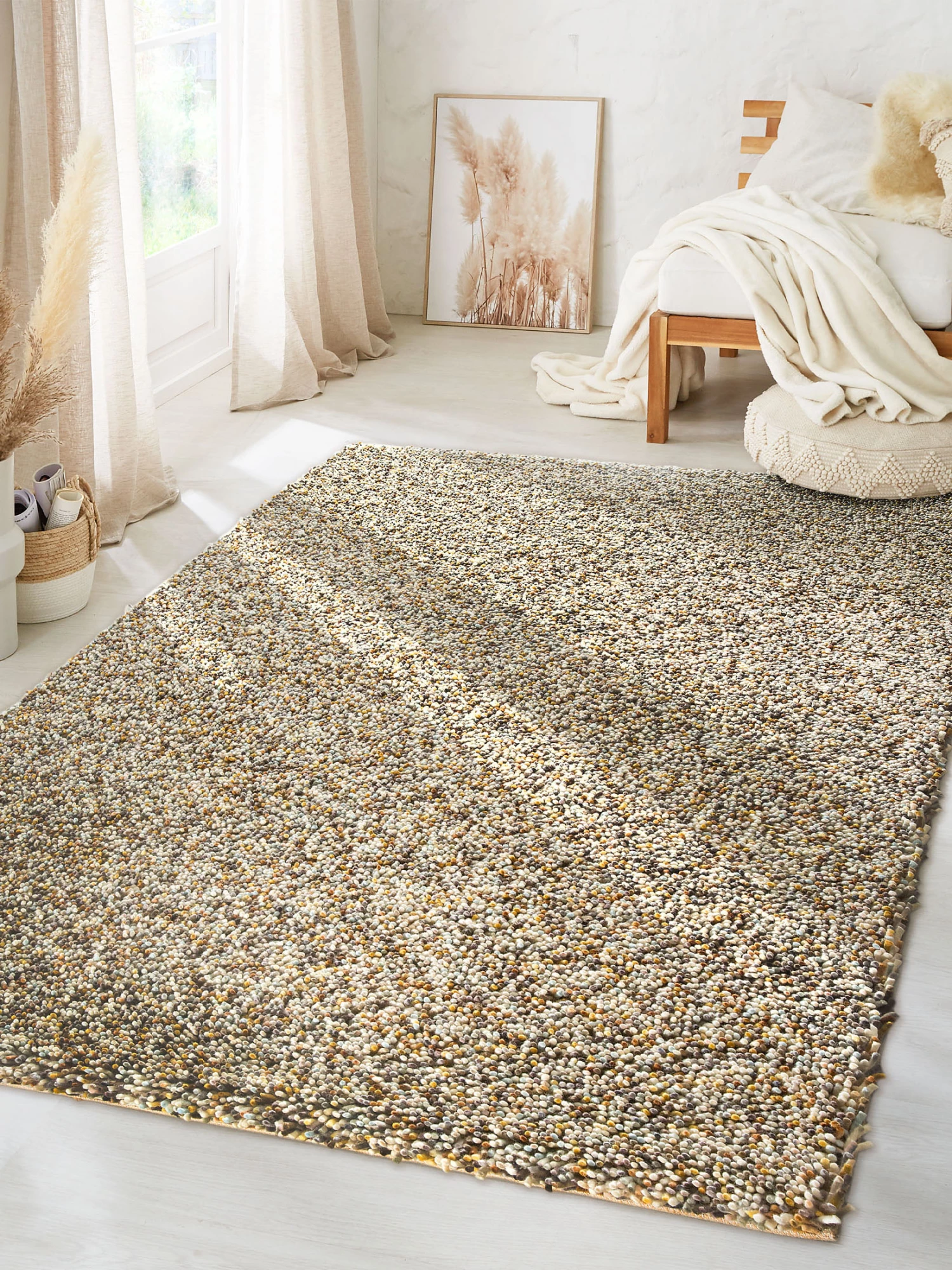 Hochflor-Teppich, Multicolor 3 Hochflor-Teppich, Multicolor