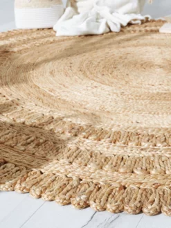 Jute-Teppich, Natural 9 Jute-Teppich, Natural -KIBEK Verkäufe Skyarp JuteTeppich Beige Natural 150rund spar