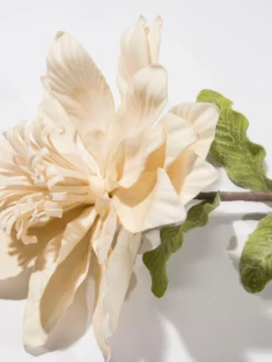 Kunstblume, Hellbeige -KIBEK Verkäufe Softflower Kunstblume Creme Hellbeige 10x112 lup