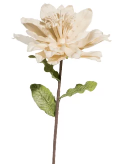 Kunstblume, Hellbeige -KIBEK Verkäufe Softflower Kunstblume Creme Hellbeige 10x112 pla2