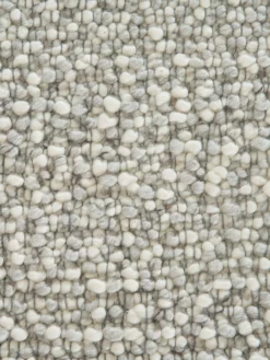 Woll-Teppich, Grey´n White -KIBEK Verkäufe Solberga WollTeppich Grau GreynWhite 170x240 lup