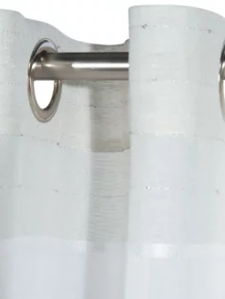 Ösenschal, Taupe 10 Ösenschal, Taupe -KIBEK Verkäufe Sontje Gardine Oesenschal Beige Taupe 140x245 lup1