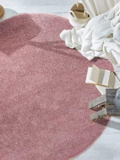 Hochflor-Teppich, Mauve