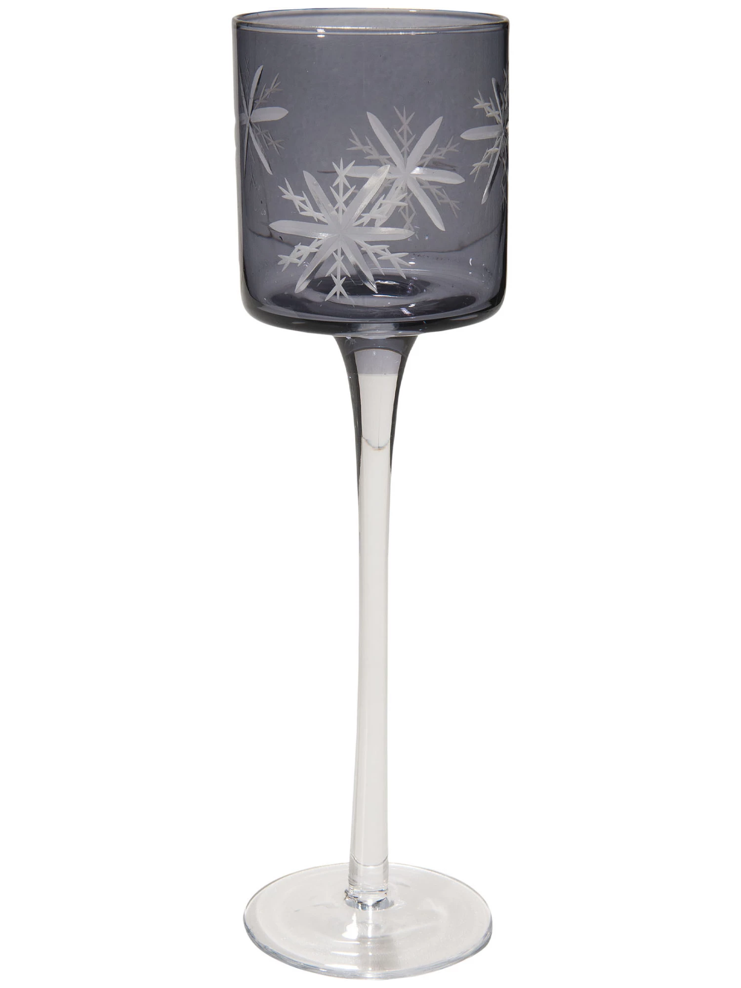 Teelichthalter, Grau 3 Teelichthalter, Grau