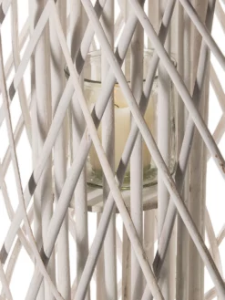 Laterne, Weiss -KIBEK Verkäufe Stelara Laterne Weiss lup