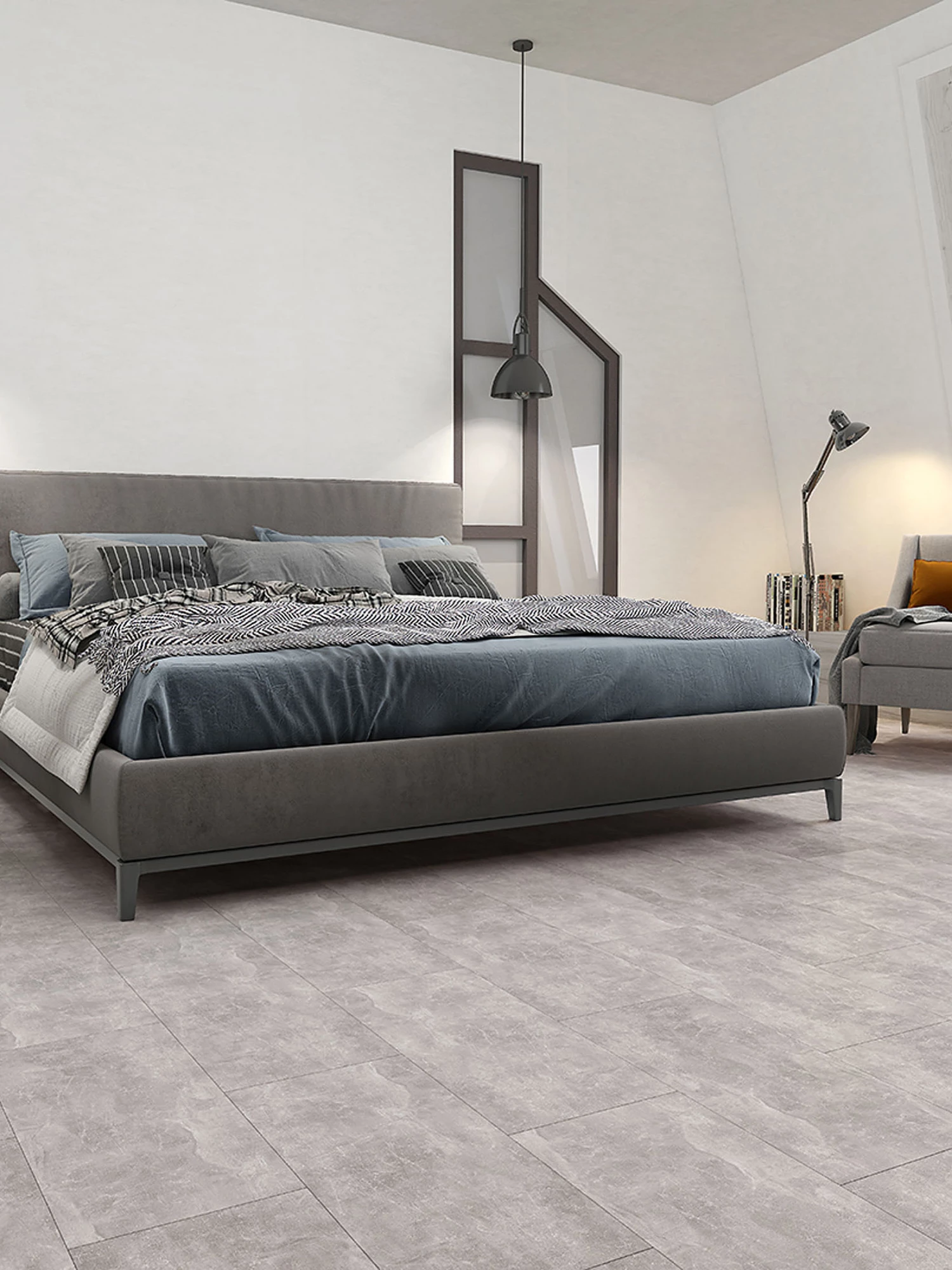 Klick-Laminat, Sichtestrich Hell 62289 3 Klick-Laminat, Sichtestrich Hell 62289