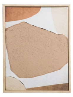 Leinwand-Druck-handbemalt, Dunkelbeige 8 Leinwand-Druck-handbemalt, Dunkelbeige -KIBEK Verkäufe Storea Druckgerahmt Beige Dunkelbeige 30x40 pla