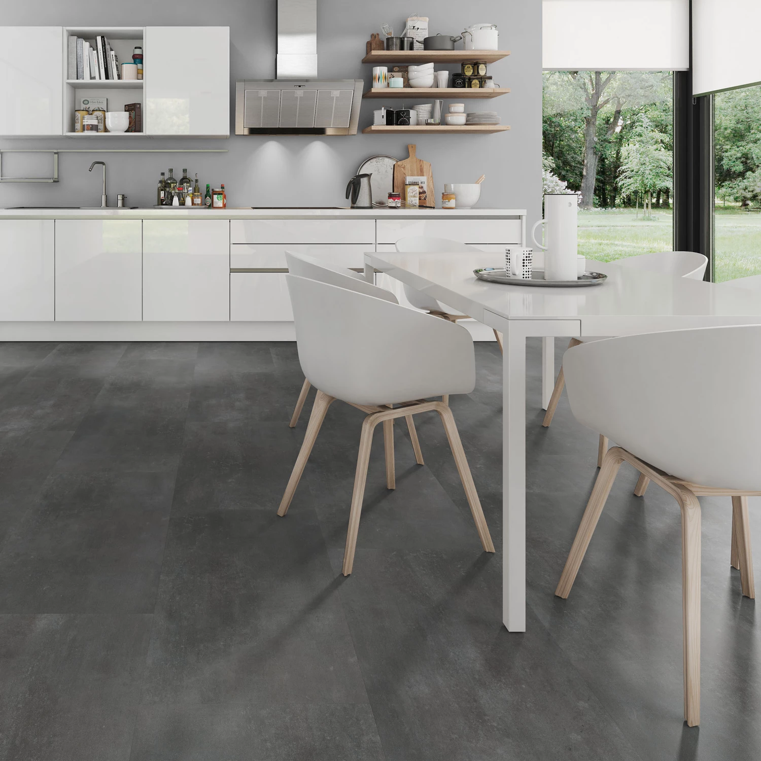 Vinylboden, Dark Stone 071 3 Vinylboden, Dark Stone 071