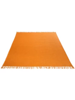 Baumwoll-Teppich, Orange 8 Baumwoll-Teppich, Orange -KIBEK Verkäufe Summerweave Handwebteppich Orange 2 170x240 fper