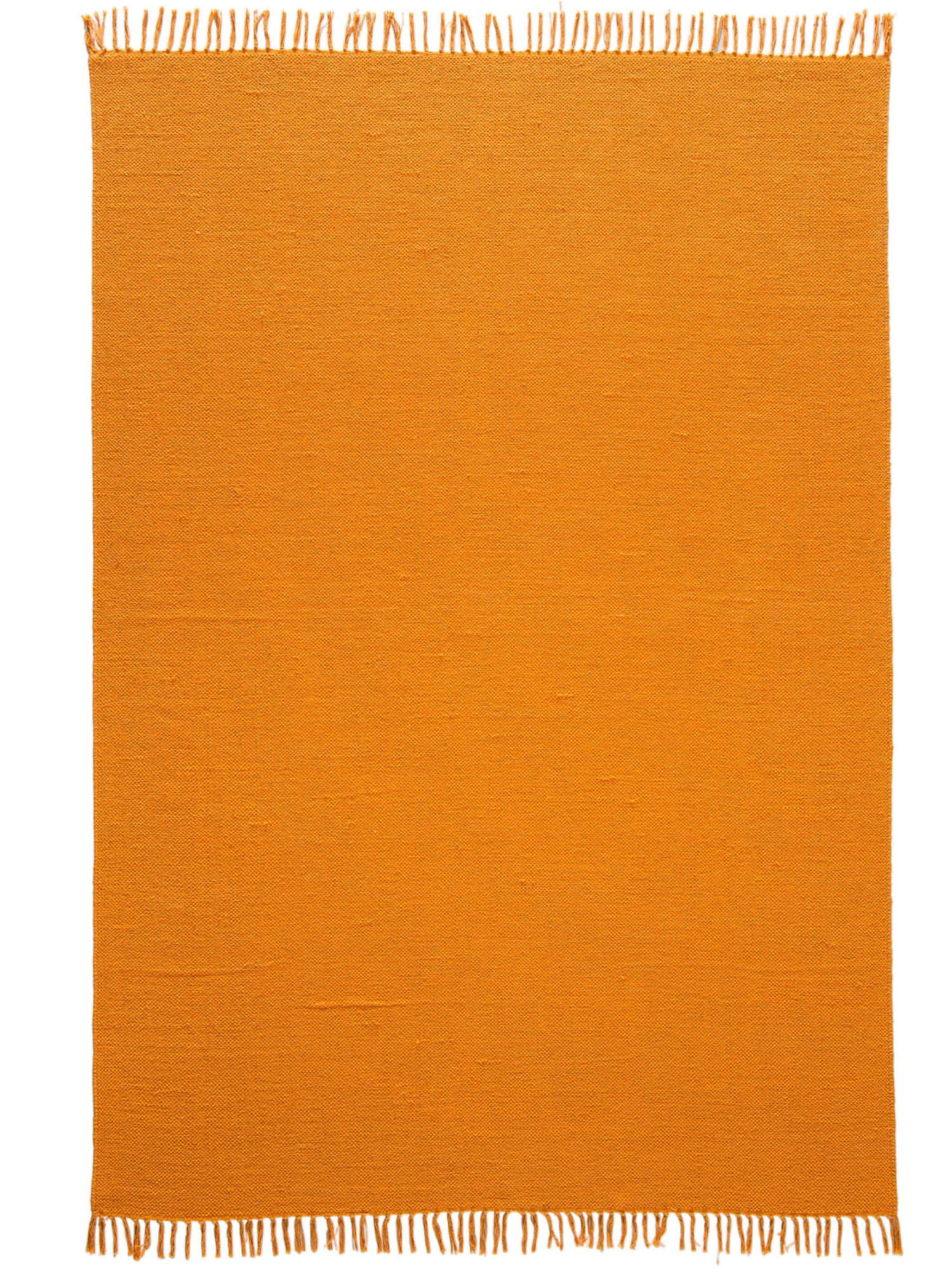 Baumwoll-Teppich, Orange 4 Baumwoll-Teppich, Orange – Bild 2