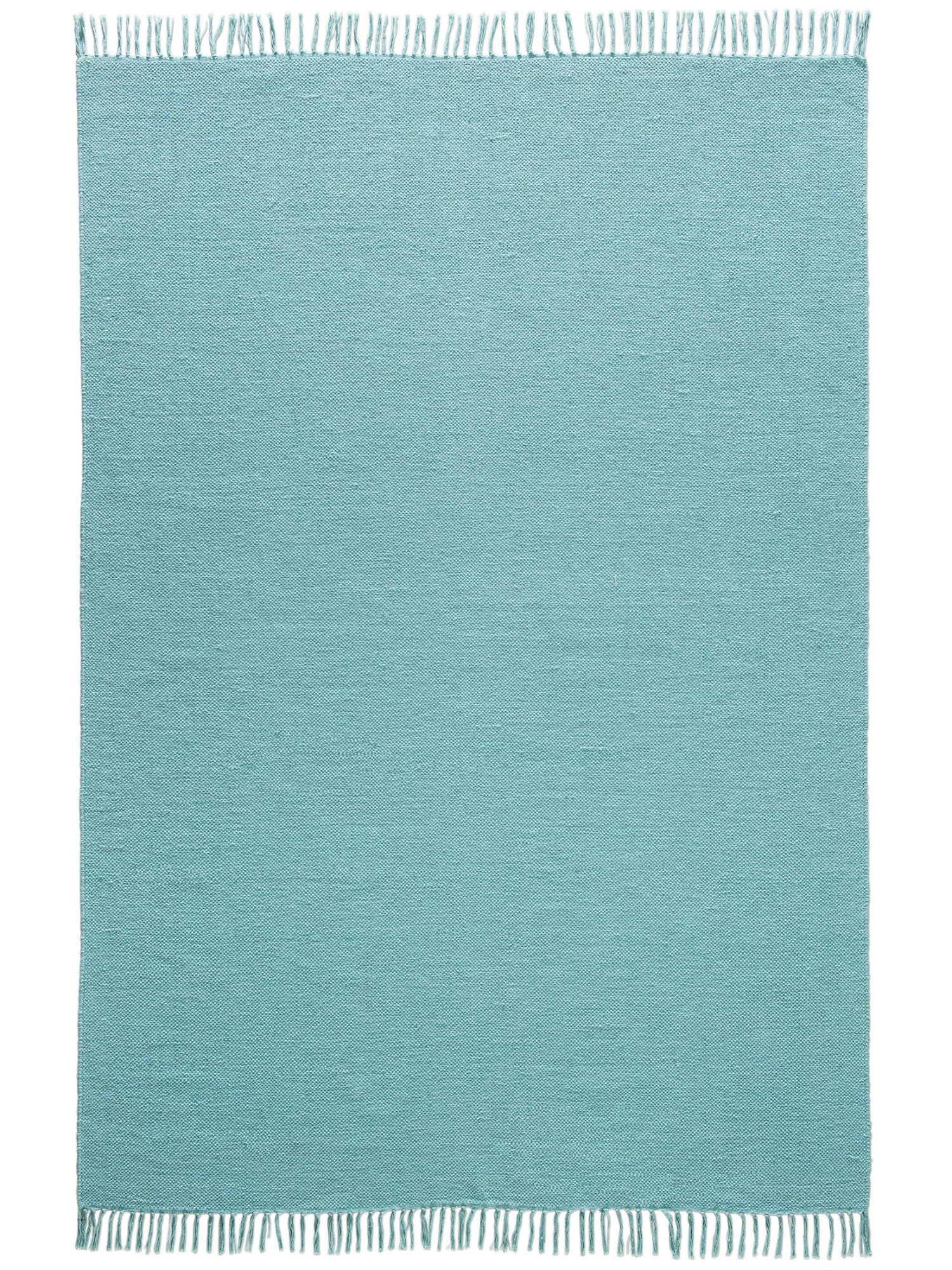 Baumwoll-Teppich, Aqua 4 Baumwoll-Teppich, Aqua – Bild 2
