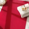 Baumwoll-Teppich, Himbeerrot -KIBEK Verkäufe Summerweave Handwebteppich rot Himbeerrot 170x240 mil