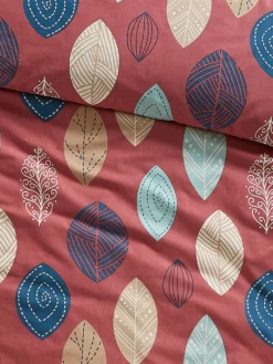 Bettwäsche, Rost -KIBEK Verkäufe Svenson Bettwaesche Terra Rost 135x200 lup