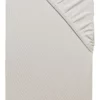 Spannbetttuch, Silber -KIBEK Verkäufe Sydney Spannbetttuch Hellgrau Silber 100x200 pla