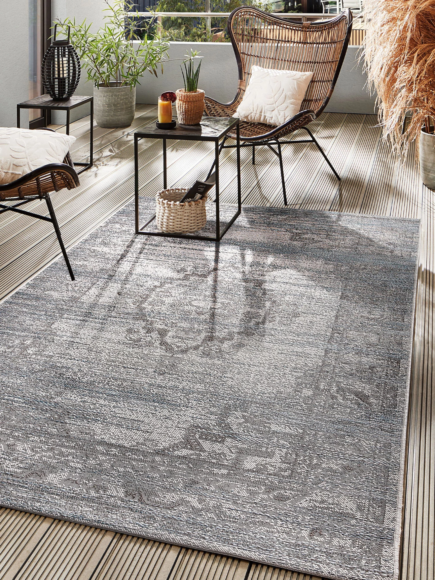 Outdoor-Teppich, Vintage Multi 3 Outdoor-Teppich, Vintage Multi