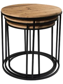 Tisch, Natural -KIBEK Verkäufe TablePeck Tisch Braun Natural Set