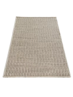Outdoor-Teppich, Sand -KIBEK Verkäufe Talagante Flachgewebeteppich Beige Sand 80x150 fper2