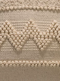 Kissen, Nature 9 Kissen, Nature -KIBEK Verkäufe Talamanca Kissen Weiss Offwhite 45x45 lup