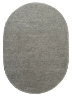 Woll-Teppich, Grau