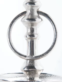 Etagere, Silber -KIBEK Verkäufe TeaTime Etagere Silber 15x15x23 lup