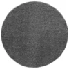 Hochflor-Teppich, Titan -KIBEK Verkäufe Tenderness Uniteppich dunkelgrau titan rund pla