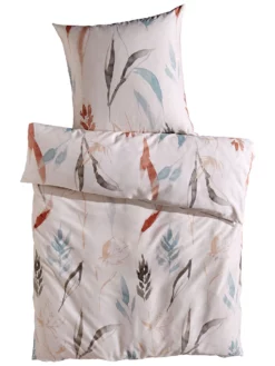 Satin-Bettwäsche, Multicolor -KIBEK Verkäufe Teneri Bettwaesche Mehrfarbig Multicolor 135x200 pla