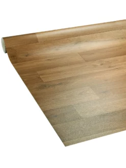 Vinyl-Rollenware, Eiche Dunkel 636M -KIBEK Verkäufe Texwood CV Bodenbelag EicheDunkel 636 rol