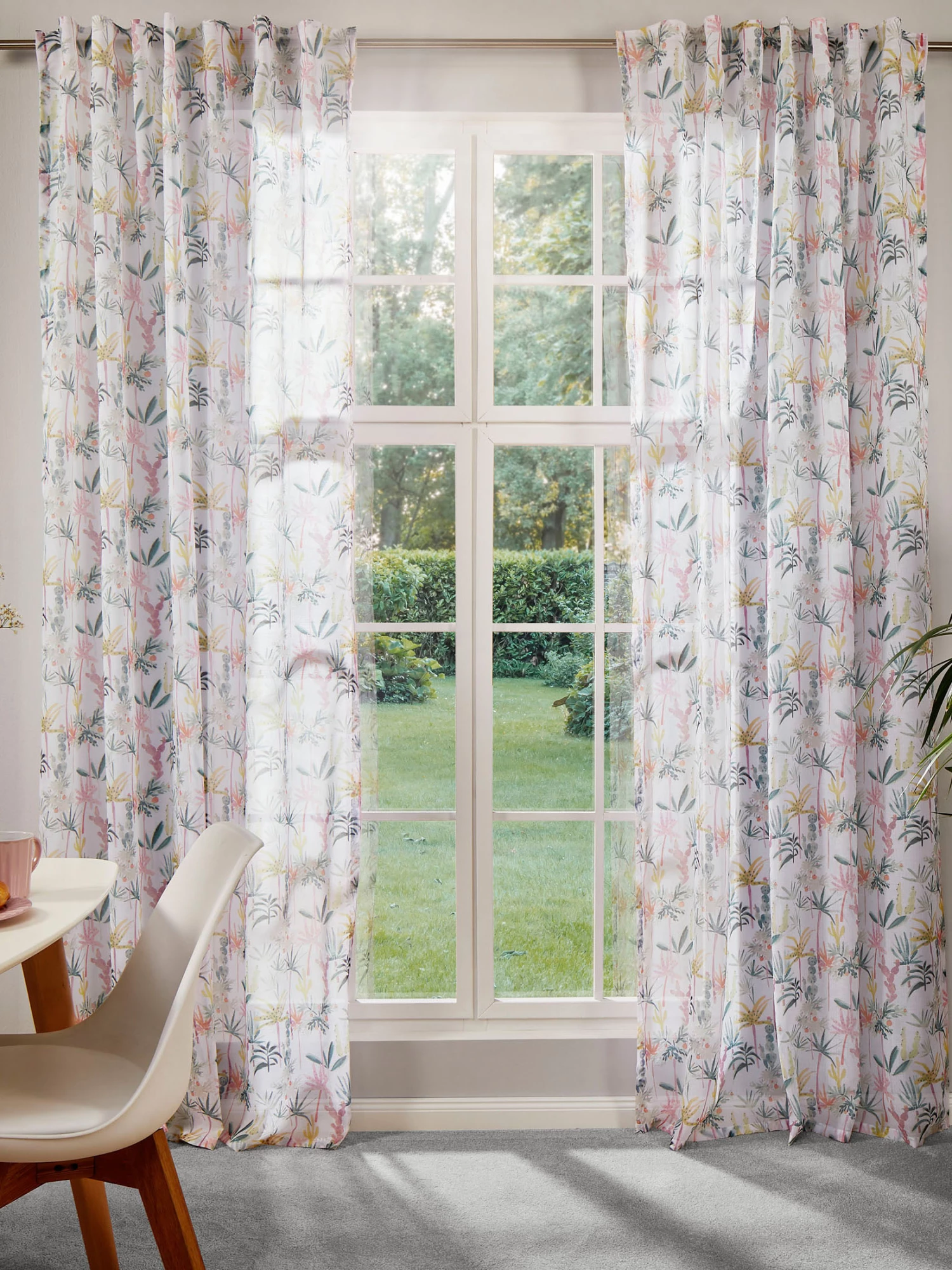 Vorhang Mit Gardinenband, Multicolor 3 Vorhang Mit Gardinenband, Multicolor