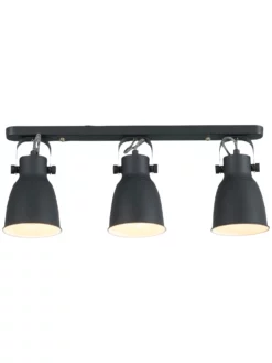 Wandleuchte, Sand Black