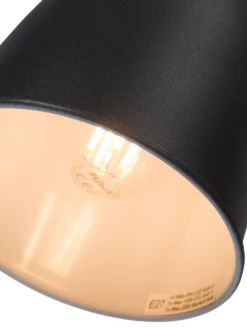 Tischleuchte, Sand Black -KIBEK Verkäufe Timelessi Tischleuchte Schwarz SandBlack 16x28x46 lup1