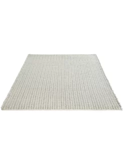 Woll-Teppich, White 9 Woll-Teppich, White -KIBEK Verkäufe Toftlund WollTeppich Weiss White 170x240 fper