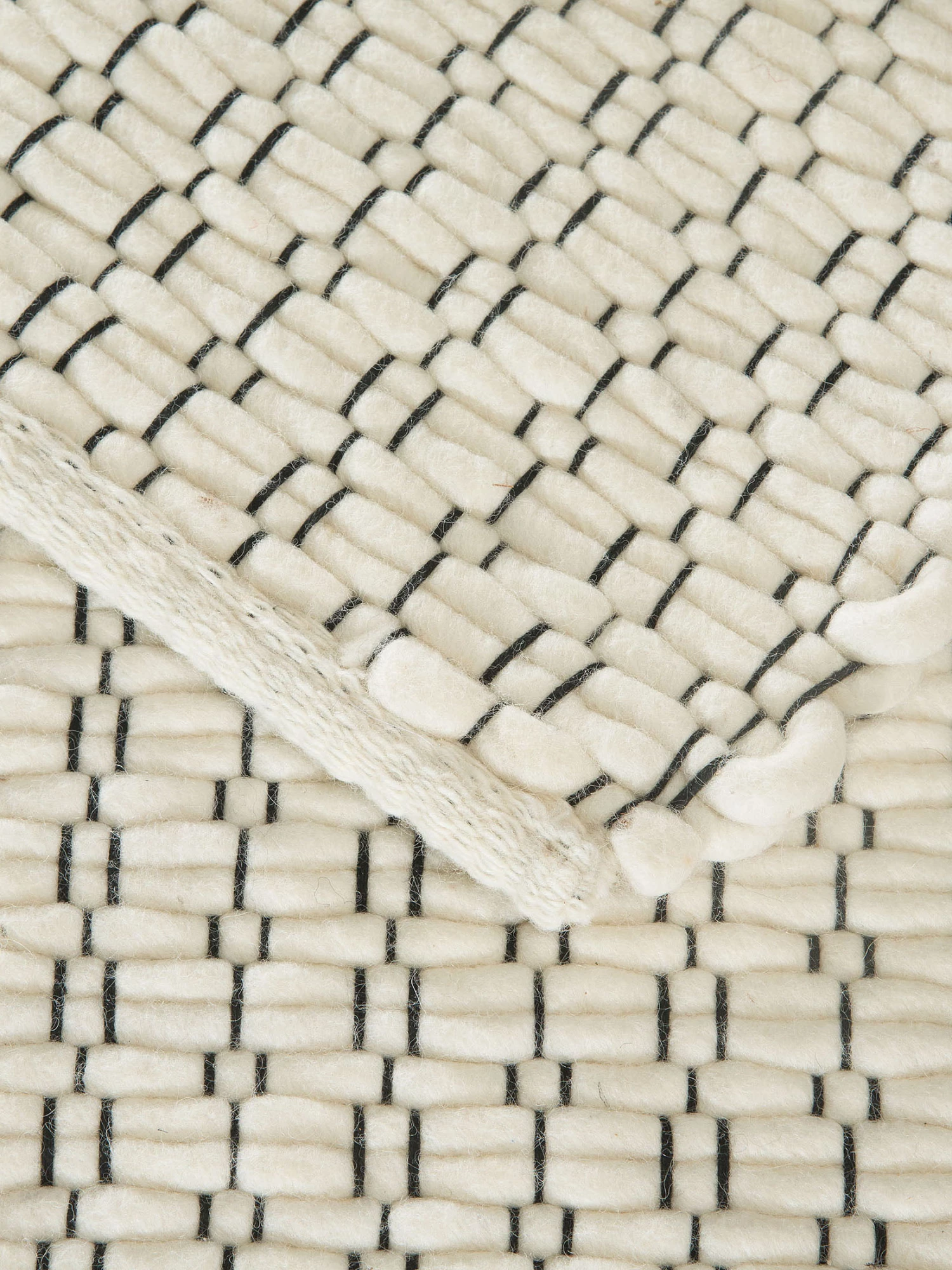 Woll-Teppich, White 7 Woll-Teppich, White – Bild 5