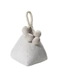 Objekt, Graubeige -KIBEK Verkäufe Tuerbommel Tuerstopper Graubeige 15x15x28 per2