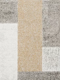 Moderner Teppich, Gold 9 Moderner Teppich, Gold -KIBEK Verkäufe UrbanMaze DesignerTeppich Gelb Gold lup