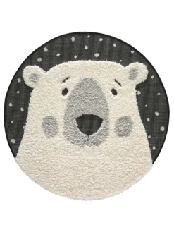 Kinder-Teppich, Dunkelgrau