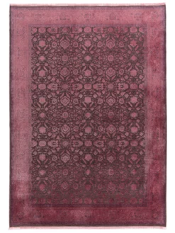 Vintage-Teppich, Pink-Blue -KIBEK Verkäufe Valdiva VintageTeppich Rosa PinkBlue 200x290 pla