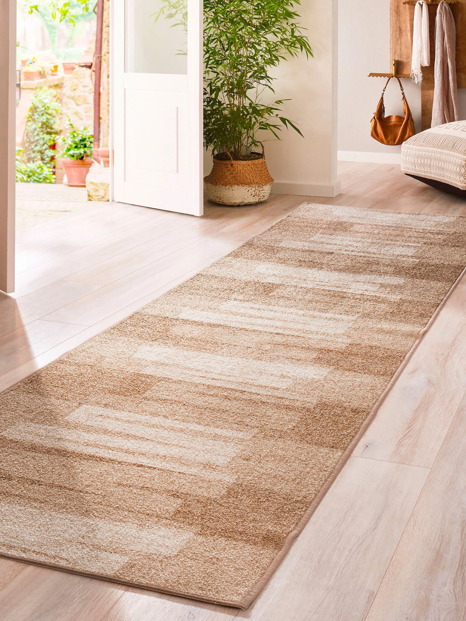 Läufer, Beige 3 Läufer, Beige