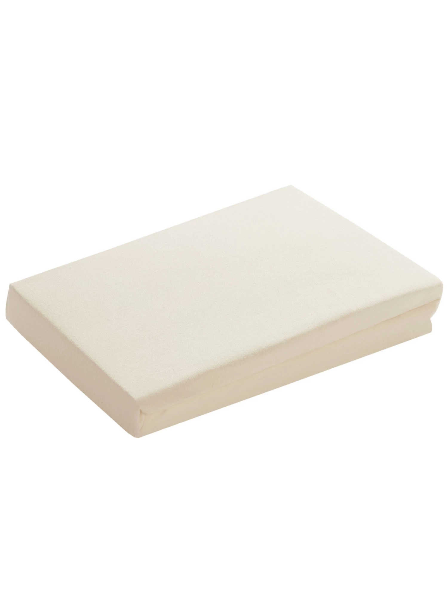 Spannbetttuch, Creme 4 Spannbetttuch, Creme – Bild 2