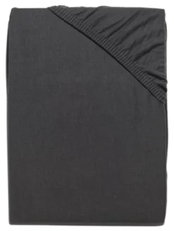 Spannbetttuch, Graphit