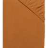 Spannbetttuch, Cognac