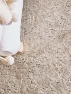 Vintage-Teppich, Ivory -KIBEK Verkäufe Vikonia VintageTeppich Grau Silber 160x230 lup2