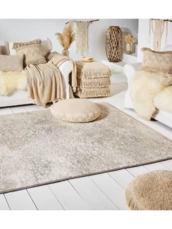 Vintage-Teppich, Ivory -KIBEK Verkäufe Vikonia VintageTeppich Grau Silber 160x230 mil2