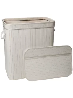 Korb, Weiss 10 Korb, Weiss -KIBEK Verkäufe WaescheboxXL Korb Weiss 32x52x60 offen per3