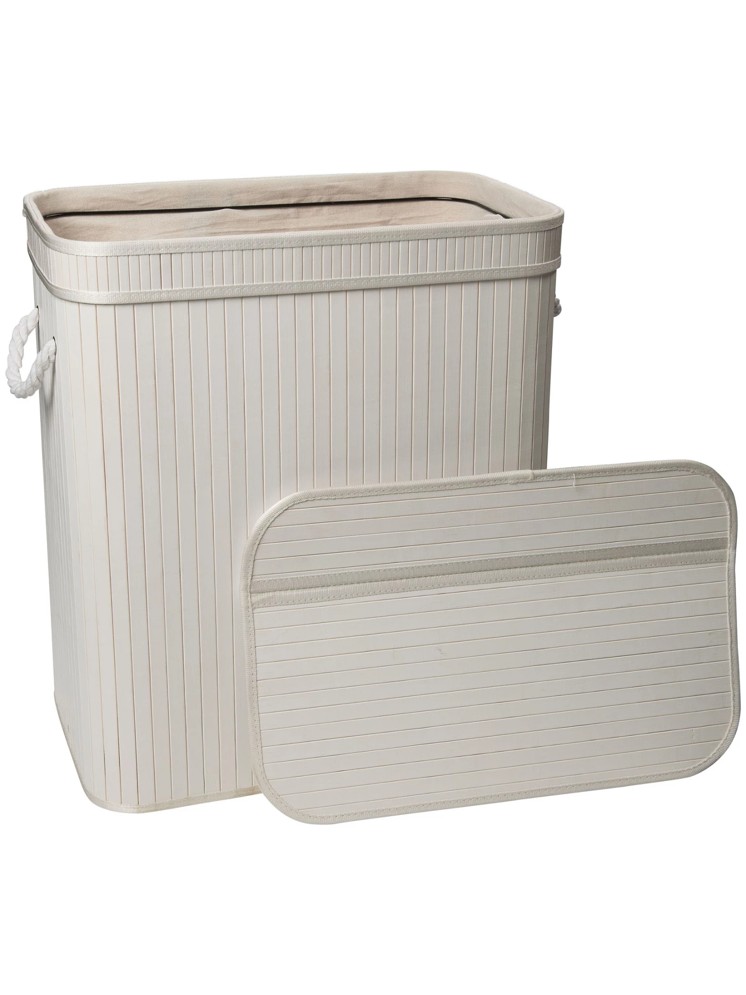 Korb, Weiss 5 Korb, Weiss – Bild 3