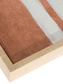 Leinwand Druck, Ocker -KIBEK Verkäufe Wesala Druckgerahmt Terracotta Ocker 30x40 lup2