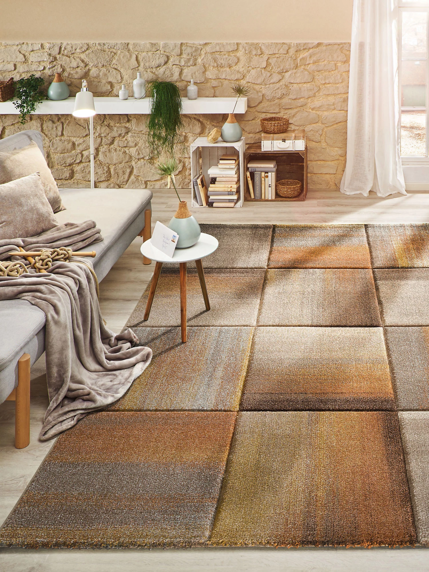 Moderner Teppich, Terra 3 Moderner Teppich, Terra