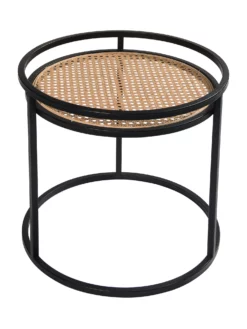 Tisch, Beige -KIBEK Verkäufe Wienna Tisch Beige 41x41x37 per1